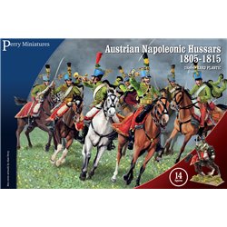 Napoleonic Austrian Hussars 1805-15 (14 fig) - 28mm