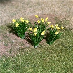 N Gauge Daffodils (18 per pack)