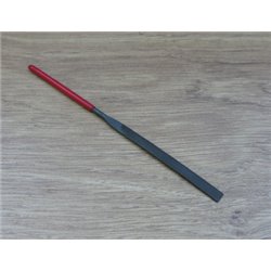 Hand Needle File with Red Handle