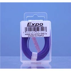 10 METRE ROLL OF Purple 18/0.1mm CABLE