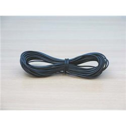 7 METRE ROLL OF BLACK 16/0.2mm CABLE