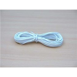 7 METRE ROLL OF WHITE 16/0.2mm CABLE