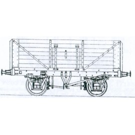 7-Plank Coal Wagon (Fixed Ends) RCH 1923
