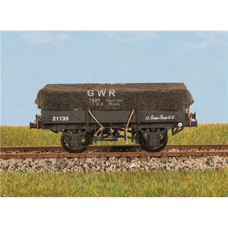 Parkside-OO Wagon tarpaulins GWR x 8