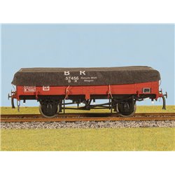 Parkside-O Wagon tarpaulins BR x 3