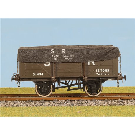 Parkside-O Wagon tarpaulins SR x 3