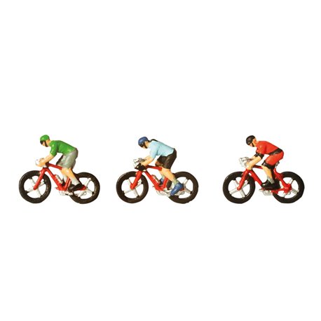 Racing Cyclists (3) Figure