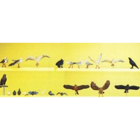 Pigeons/Seagulls/Crows/Birds of Prey Exclusive Figure Set