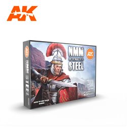 AK Interactive Set - Non Metallic Metal:Steel