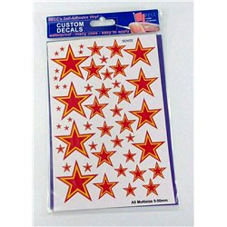 Soviet Stars - Red and Yellow, Size: A5 multize 5-50