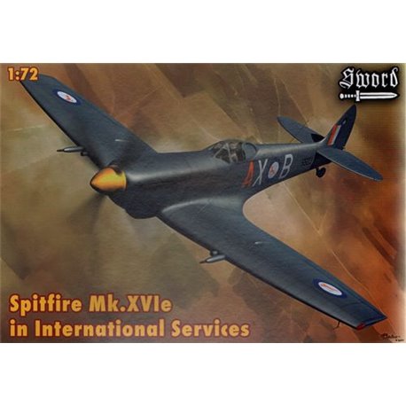 Supermarine Spitfire Mk.XVIe - 1/72 scale
