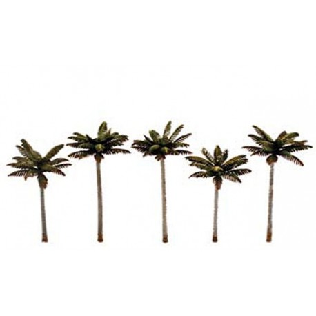 Small Palm Trees (3 - 3 3⁄4 in.) Set of 5