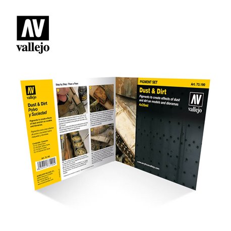 AV Vallejo Pigments Set - Dust & Dirt