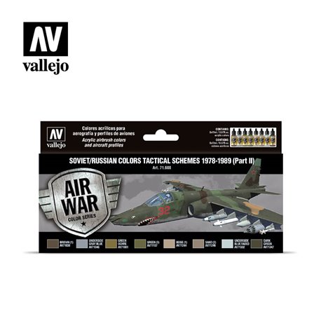 AV Vallejo Model Air Set - Soviet Schemes Pt.II 1978-89