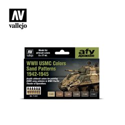 AV Model Air Set - WWII USMC Colors Sand Patterns 1942-1945