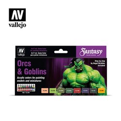 AV Game Color Set - Orcs & Goblins 17ml