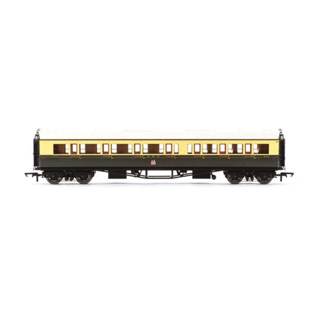 GWR Collett Bow Ended Corridor Composite L H 6528 - Era 3