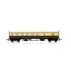 GWR Collett 57 Bow Ended D98 Six Compartment Brake Third Left Hand 5503 - Era 3