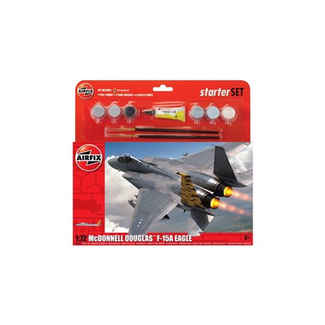 Large Starter Set - McDonnell Douglas F-15A Eagle 1:72 scale