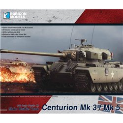 Centurion MBT Mk 3 / Mk 5 1/56 plastic kit