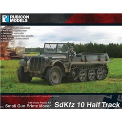 SdKfz 10 Half Track - 1:56 scale (28mm) Wargame Plastic Kit