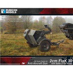 Rubicon Models 2cm FlaK 30 with SdAh 51/52