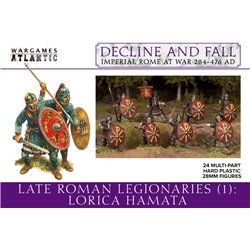 Late Roman Legionaries (1): Lorica Hamata - 28mm figures (x24)