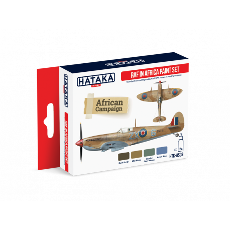 RAF in Africa paint set