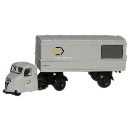 Scammell Scarab Van Trailer Railfreight Grey