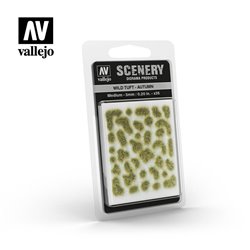 AV Vallejo Scenery - Wild Tuft - Autumn,Medium: 4mm