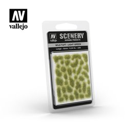 AV Vallejo Scenery - Wild Tuft - Light Green,Large: 6mm