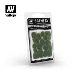AV Vallejo Scenery - Wild Tuft - Strong Green,XL: 12mm