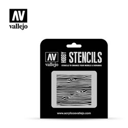 AV Vallejo Stencils - 1:35 Wood Texture No. 2