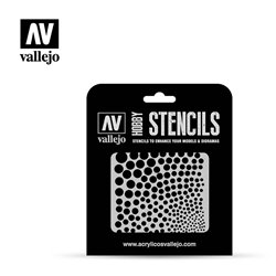 AV Vallejo Stencils - Circle Textures