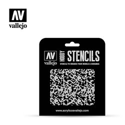 AV Vallejo Stencils - 1:48 Weathered Paint