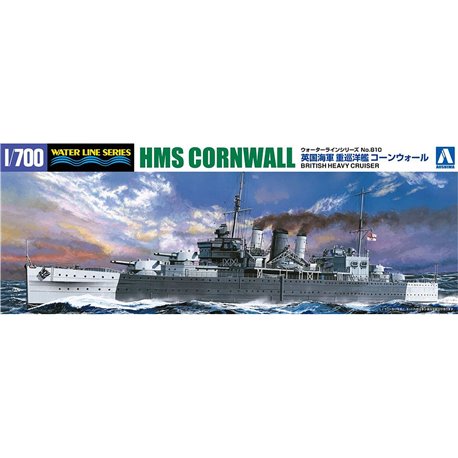 British Heavy Cruiser HMS Cornwall Standard Edition - 1/700