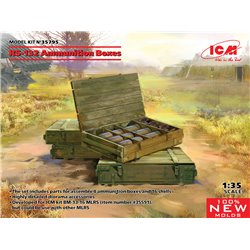 RS-132 Ammunition Boxes - 1:35 scale model kit