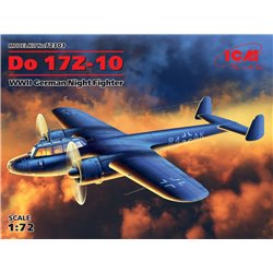 Do 17Z-10, WWII German Night Fighter - 1:72 scale model kit