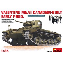 Valentine Mk.VI Canadian Built (Early) 1:35 military model kit