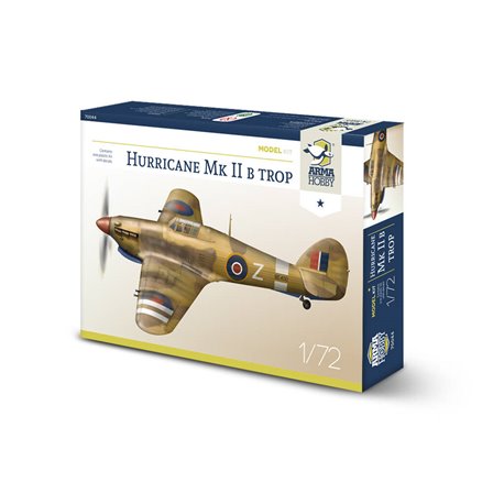 Hawker Hurricane Mk.IIb Trop with decals by Techmod - 1/72 plastic model kit