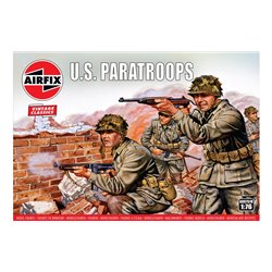 1:76 scale WWII US Paratroops figures x48