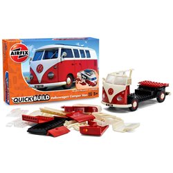 QUICKBUILD VW Camper Van red