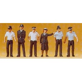 British Policemen (6) Exclusive Figure Set