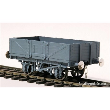 7mm scale 0 gauge 5 - Plank Square End Open Waggon Kit