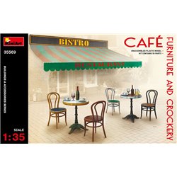 Miniart 1:35 - Cafe Furniture and Crockery