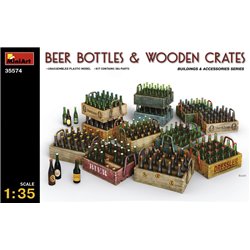 Miniart 1:35 - Beer Bottles & Wooden Crates