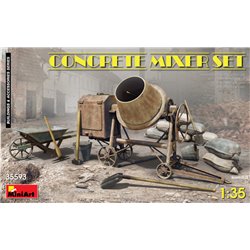 Miniart 1:35 - Concrete Mixer Set