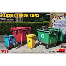 Miniart 1:35 - Plastic Trash Cans
