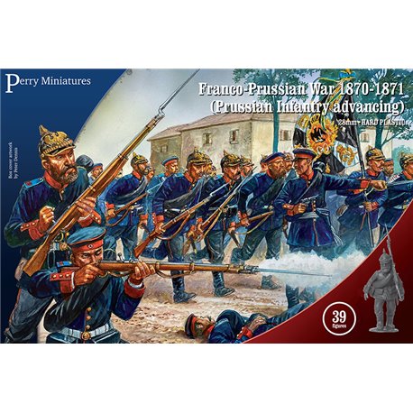 PRUSSIAN INFANTRY ADVANCING