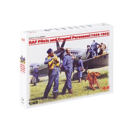 RAF Pilots and Ground Personnel 1939-1945 - 1/48 scale